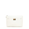 Clutch Moschino Love white